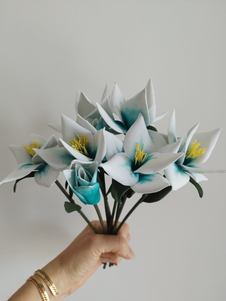 fleur de mousse decoration, anniversaire, cadeau