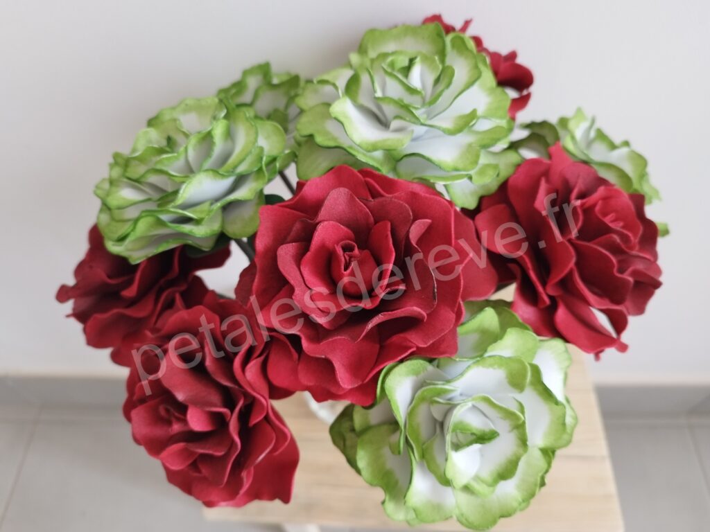 fleur de mousse, cadeau femme, anniversaire, mariage